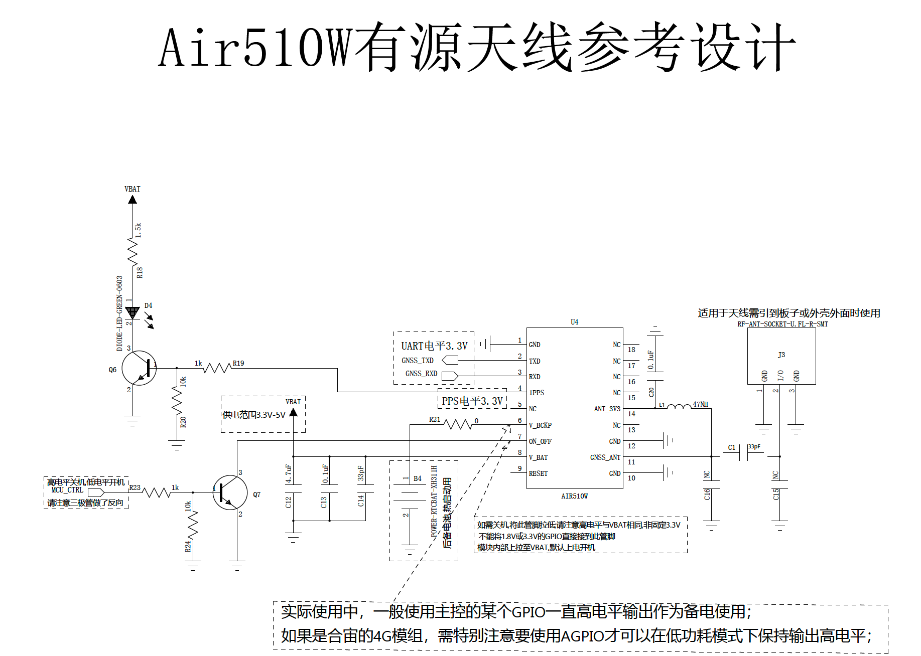 510W有源天线参考设计