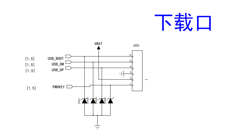 下载调试测试点